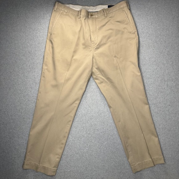 Polo Ralph Lauren Other - Polo Ralph Lauren Chino Pants Mens 40x29 Tan Classic Fit Cotton Twill Talon Zip